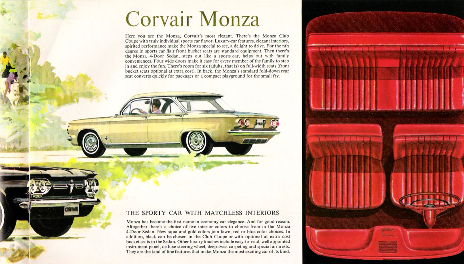 1962 Chevrolet Corvair Brochure Page 5